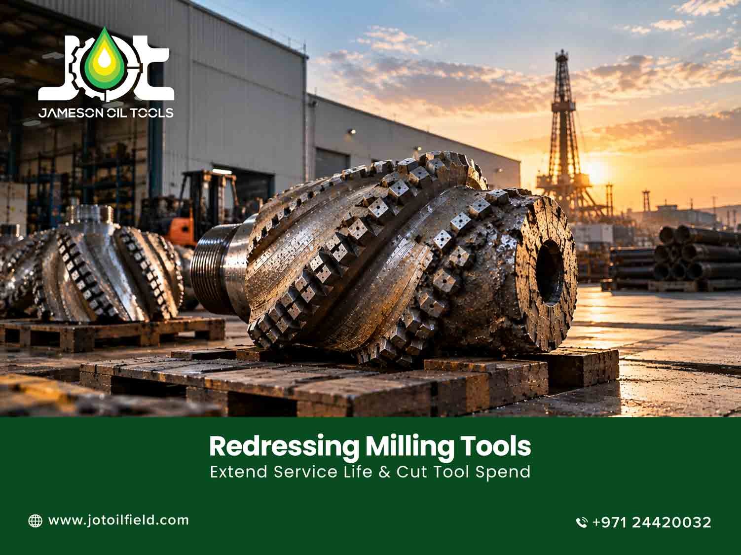 Redressing Milling Tools: Extend Service Life and Cut Tool Spend