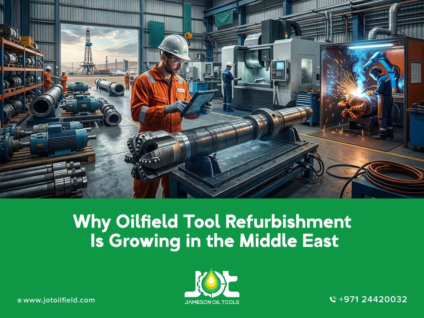 Why Oilfield Tool Refurbishment Is Growing in the Middle East 