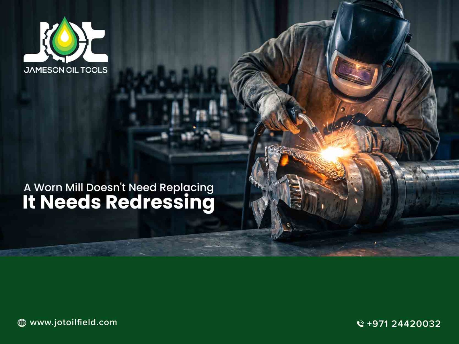A Worn Mill Doesn't Need Replacing. It Needs Redressing