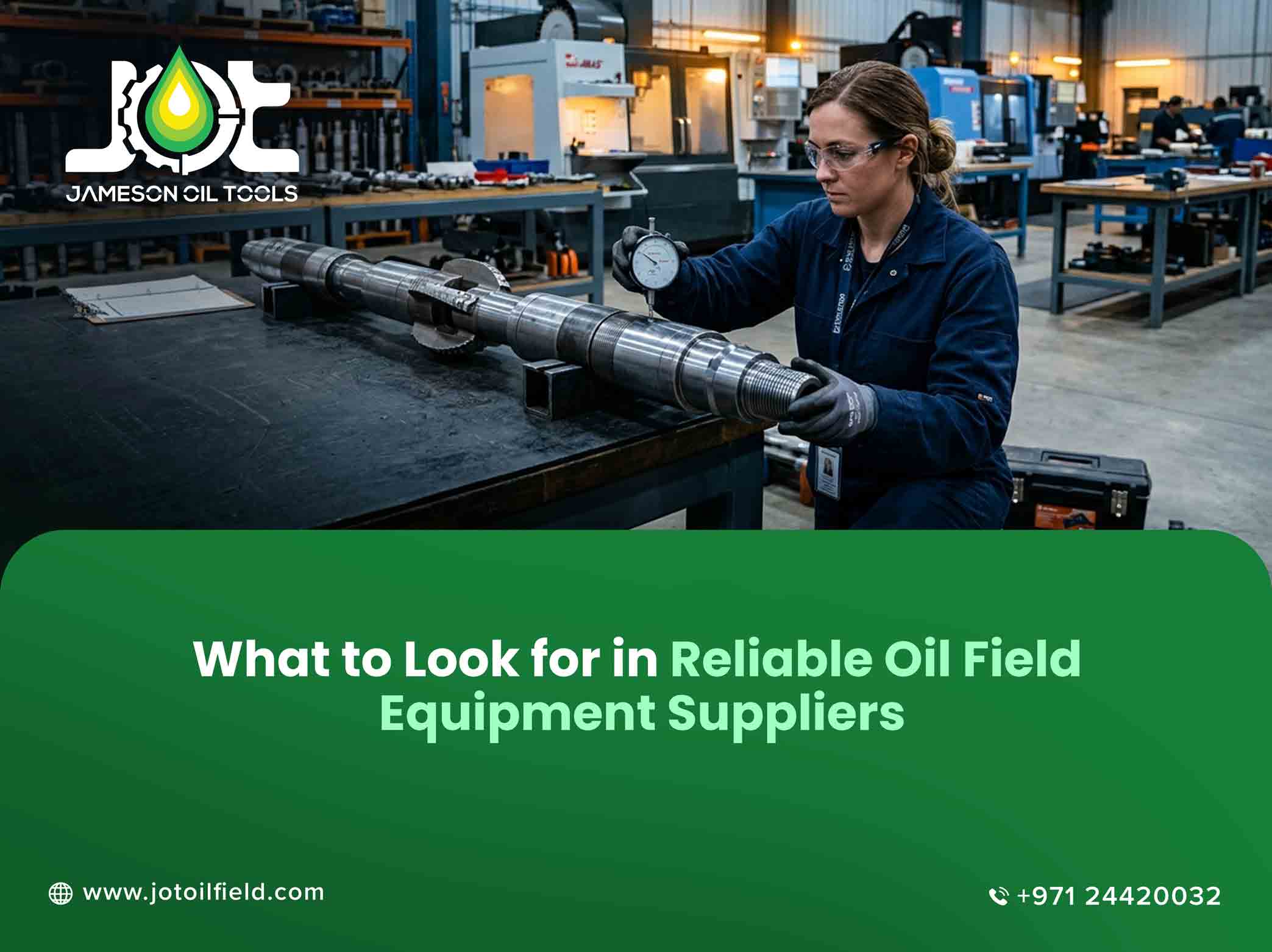 What to Look for in Reliable Oil Field Equipment Suppliers