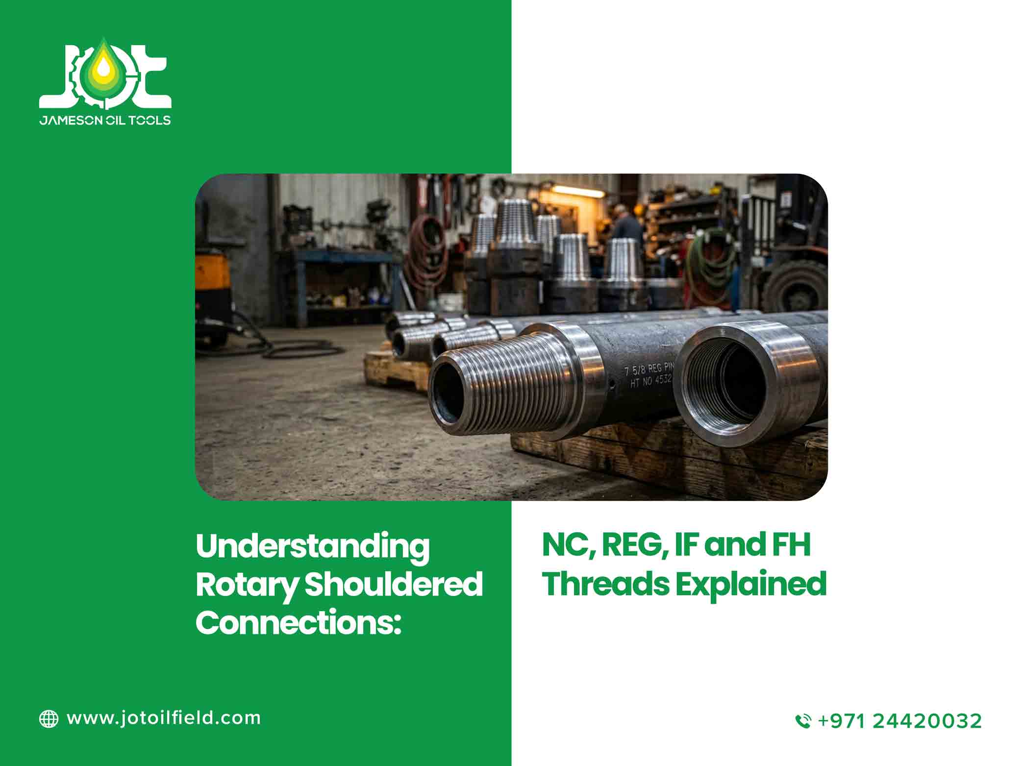 Understanding Rotary Shouldered Connections: NC, REG, IF and FH Threads Explained