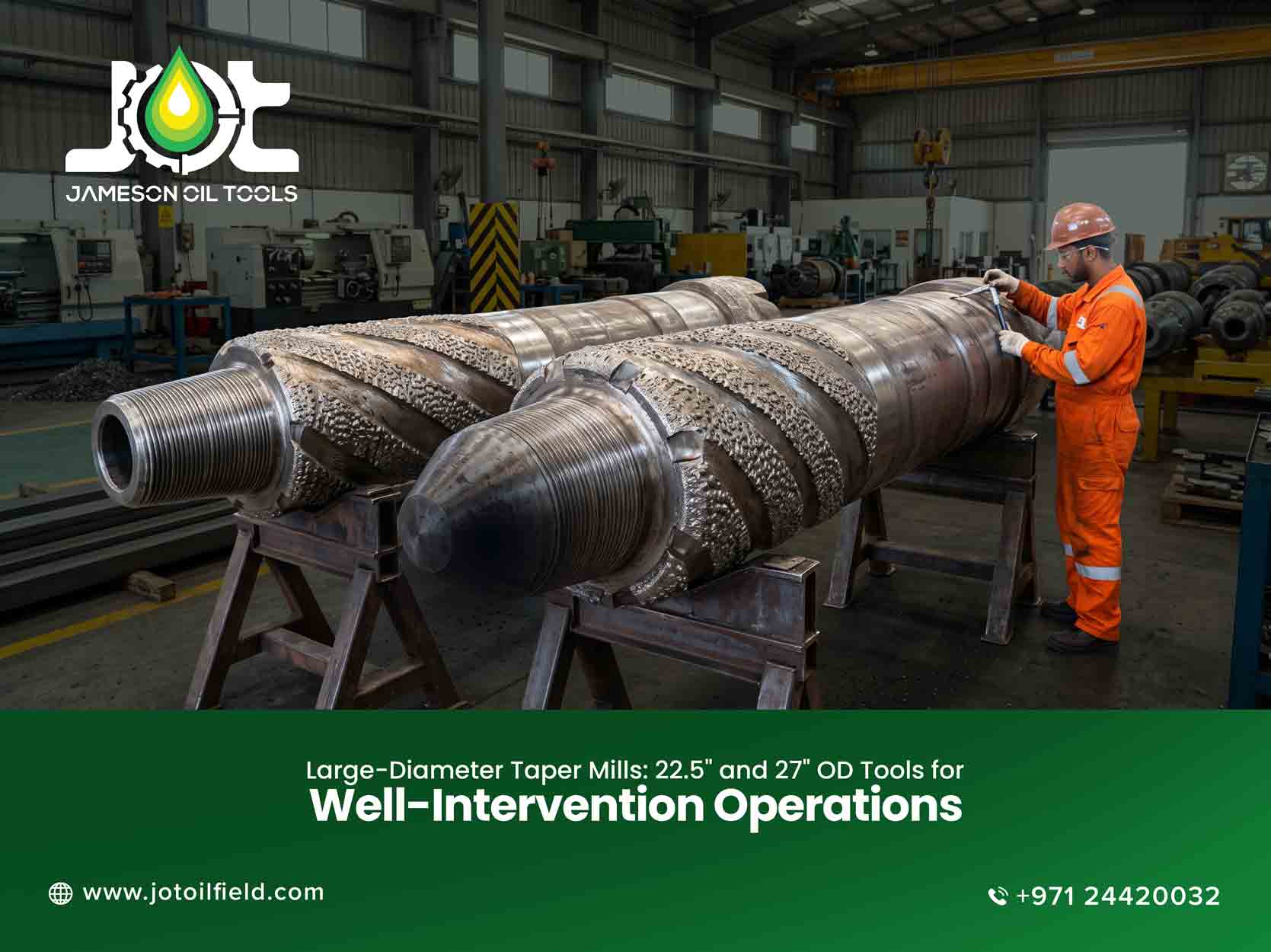 Large-Diameter Taper Mills: 22.5" and 27" OD Tools for Well-Intervention Operations