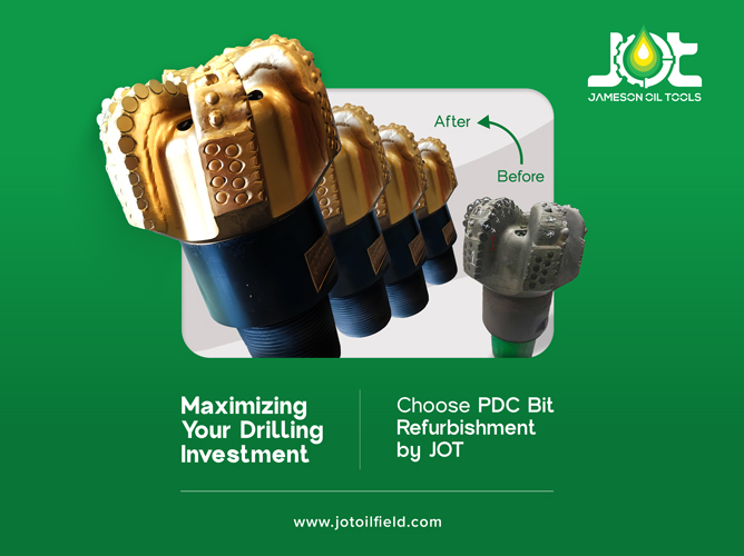 Extending the Life of Your Drilling Investment: JOT’s Expertise in PDC Bit Refurbishment